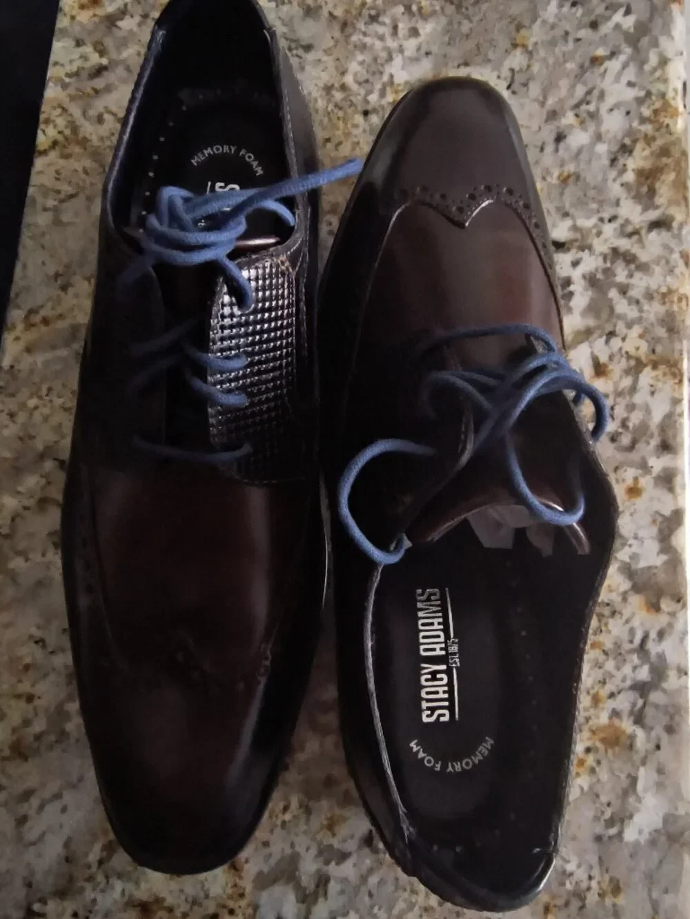 Stacy Adams Kaine Wingtip Oxford shoes / 8.5 size